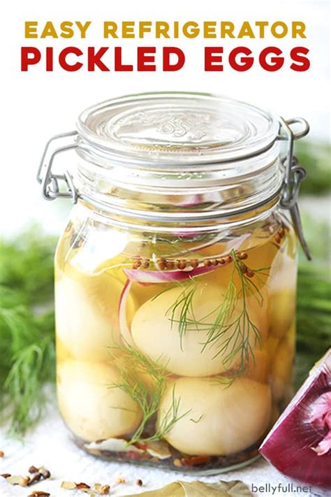 Old Fashioned Pickled Eggs Recipe Belly Full