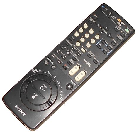 Sony Vcr Plus Jog Remote Control Commander Rmt V161a Remote Controls