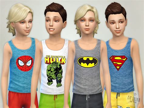 Sims 4 Ccs The Best Clothing For Kids By Lillka