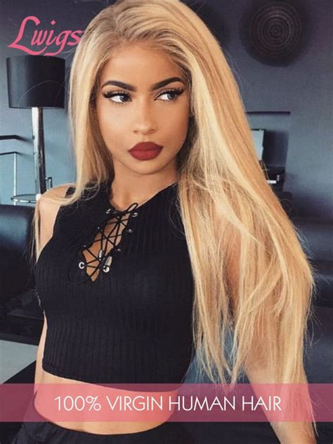 2:01 omgqueen hair 56 408 просмотров. Straight Hair Color Long Blonde Hairstyles Wigs For Black ...