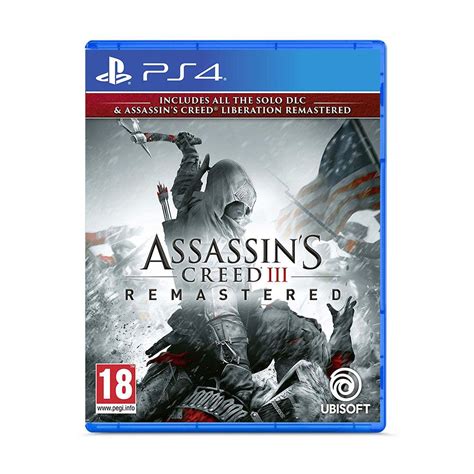PLAYSTATION Assassin S Creed Remastered PS Game Assassin Creed III