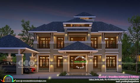 Stylish Modern Contemporary Home 3565 Sq Ft Kerala Home Design And