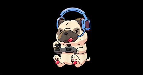 Gamer Pug Gaming Pugs Video Game T T Shirt Gamer Pug Gaming Pugs