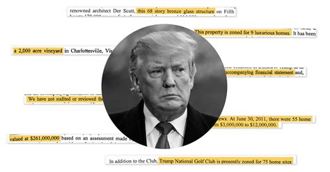 How Donald Trump Used Unusual Financial Documents To Exaggerate His