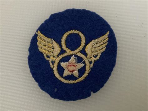 Bob Sims Militaria Wwii Us 8th Air Force Patch
