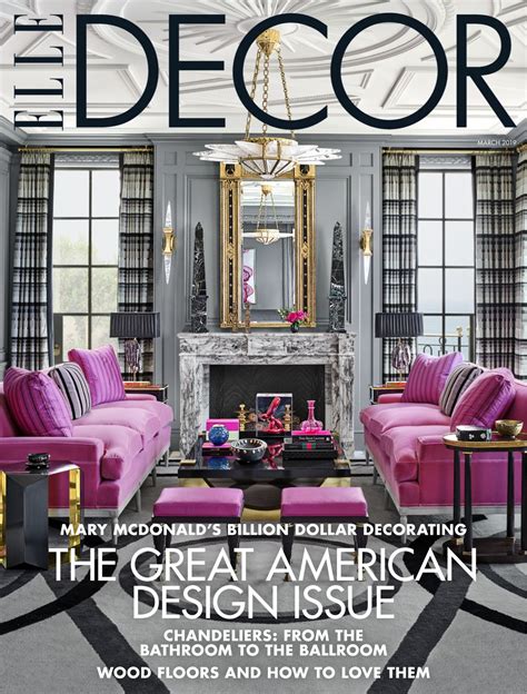 Decorating your home has never been more fun (or easy!) with online shopping. Elle Decor Magazine - March 2019 - Fashion Magazine ...
