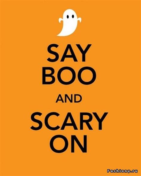 Say Boo And Scary On Halloween Natt