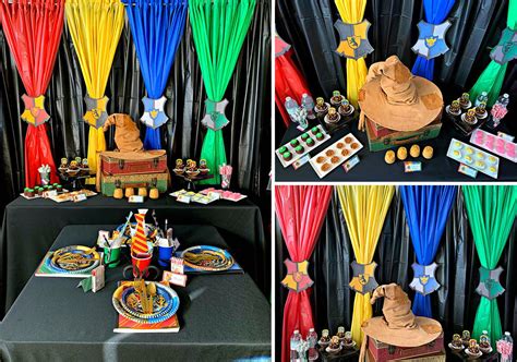 See more party ideas at catchmyparty.com. Harry Potter Party Ideas | Magic Party Ideas at Birthday ...