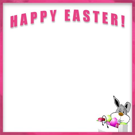 Just click on any link or sample border to open a new window with a full size border to print or save. Free Happy Easter Borders - Border Clipart