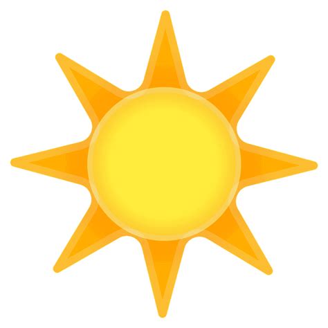 Sun Emoji Clipart Free Download Transparent Png Creazilla