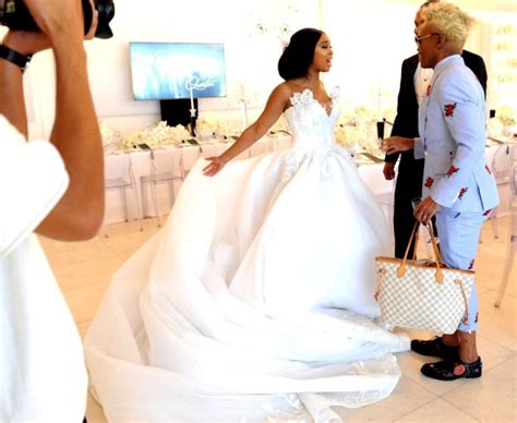 Pics Check Out How Ravishing Minnie Dlamini Was On Her Wedding Day