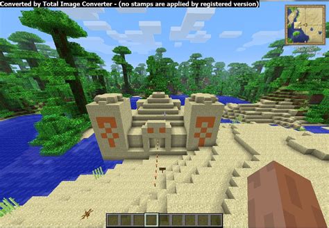 Herobrine Temple Minecraft Map