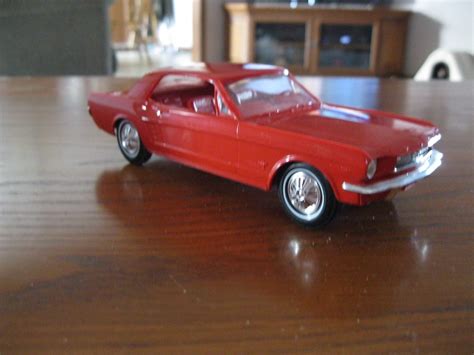 1966 Red Ford Mustang Promo Car Antique Price Guide Details Page