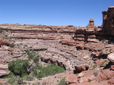Four Corners Hikes Canyonlands Confluence Overlook Trail