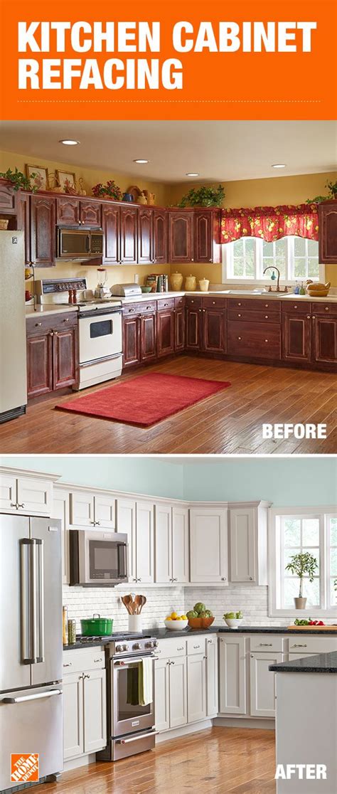 Cabinet refacing replaces the veneer on the visible surfaces of the cabinet while leaving the structural aspects intact. Kitchen Cabinet Refacing | Refacing kitchen cabinets, Kitchen refacing, Kitchen cabinets