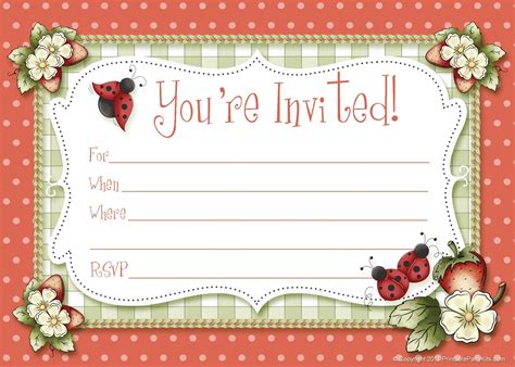 Create Printable Party Invitations Online Free Printable Templates