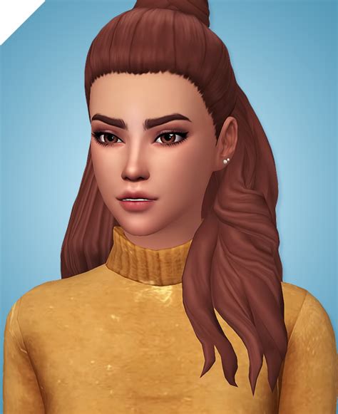 Sims 4 Cc Finds Aharris00britney Kim Hair V2 Bgc 18 E