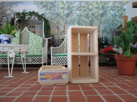 Miniature Wood Crate Set Mini Crates With Labels 2 Piece Set Style