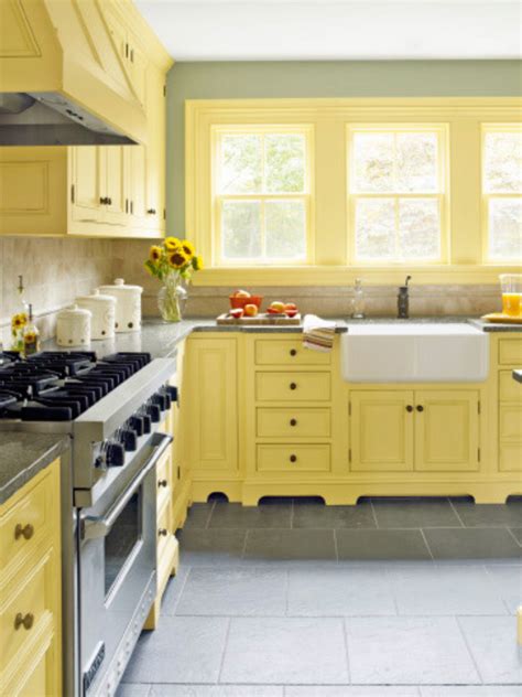 20 Modern Yellow Kitchen Cabinets Decoomo