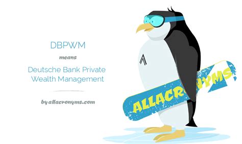Dbpwm Deutsche Bank Private Wealth Management