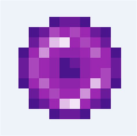 Purple Ender Pearl And Eye Purpur End Portal Frame Purple Ender Chest