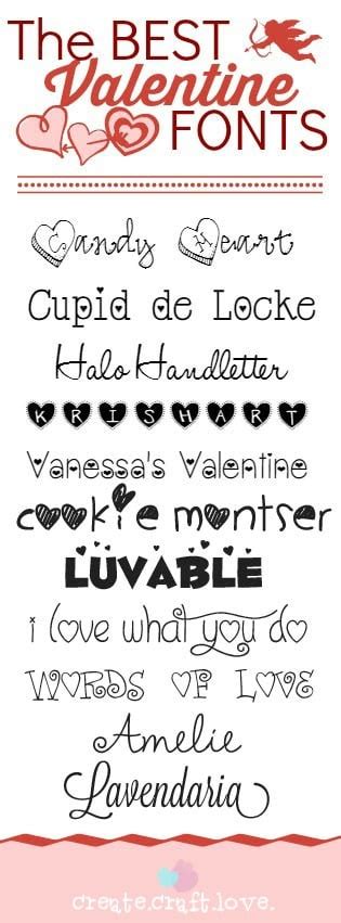 What font should i use for my personal statement? The BEST Valentine Fonts