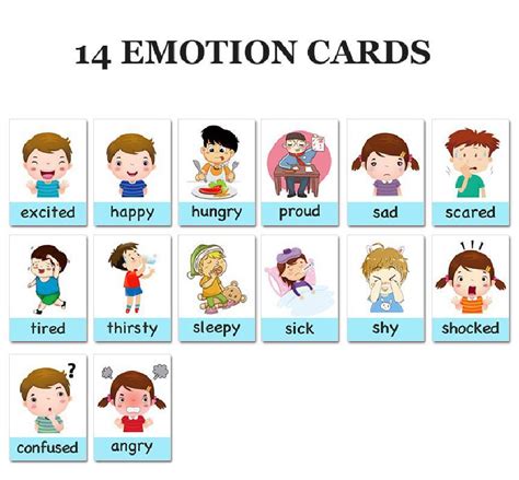 Click here to download and print your game cards: Emotions Cards - ShopBabyChild