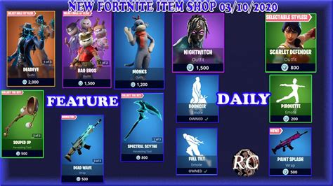 New Fortnite Item Shop Today 3102020 Youtube