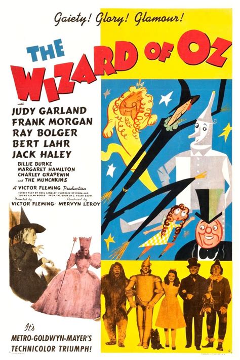 The Wizard Of Oz 1939 Best Movie Posters Original Movie Posters