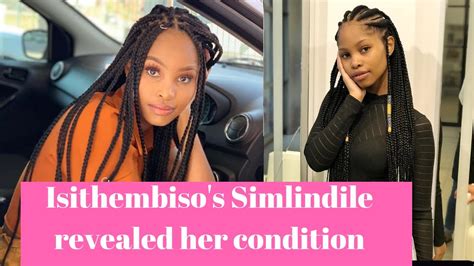 Isithembisos Simlindile Revealed Her Condition Mental Health Youtube