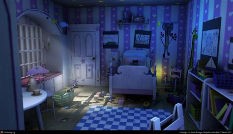 The Boo´s Room By Javier Borrego Campaña 3d Cgsociety Monsters