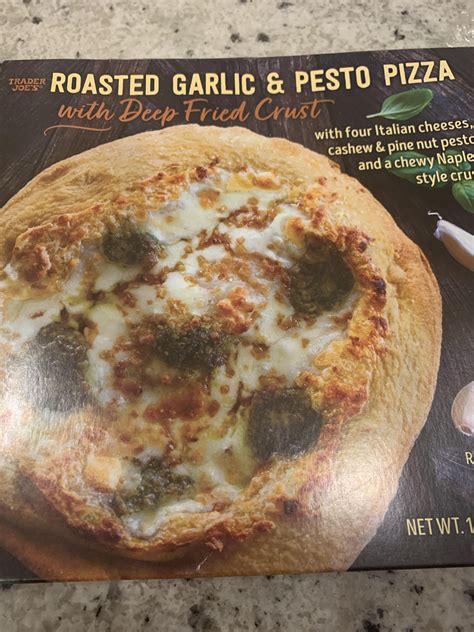 Tried The New Roasted Garlic And Pesto Pizza Rtraderjoes