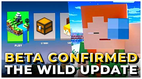 New Bedrock Beta Features Confirmed The Minecraft Wild Update Youtube