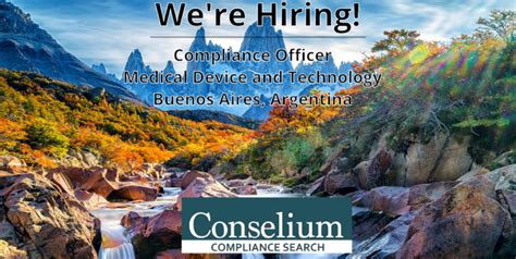 Compliance Officer Medical Device And Technology Buenos Aires