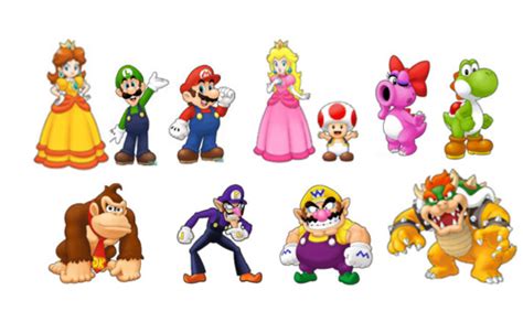 Main Mario Characters Mario Characters Photo 10786399 Fanpop