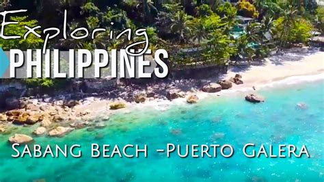 Sabang Diving Beach Puerto Galera Philippines Oriental Mindoro Youtube