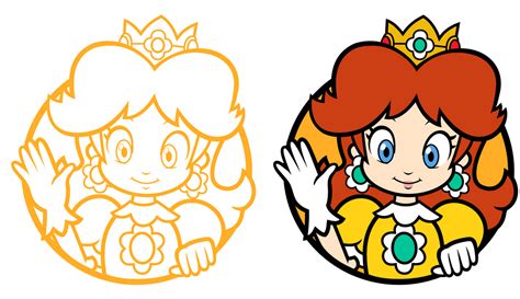 Free 284 Princess Daisy Icon Svg Png Eps Dxf File