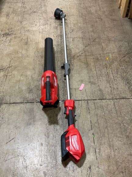 Milwaukee M Fuel Volt Lithium Ion Brushless Cordless Quik Lok String Trimmer Blower Combo