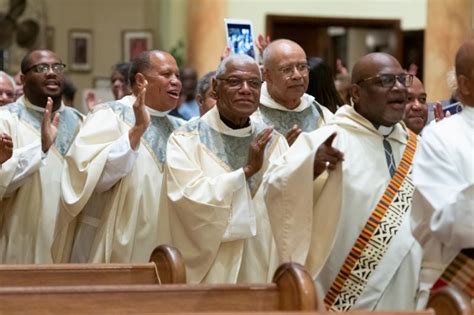 Black Clergy Women Religious Seminarians Mark History Celebrate
