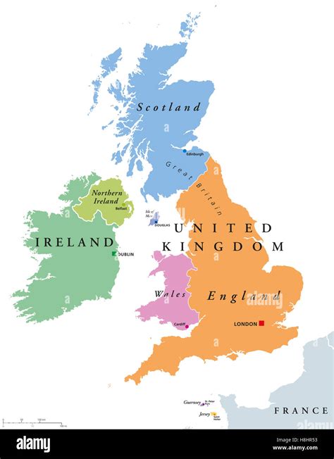 Cartina Geografica Politica Dell Inghilterra