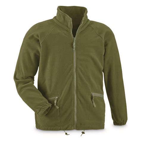 Mil Spec™ Plus Military Style Fleece Jacket 176184 Insulated