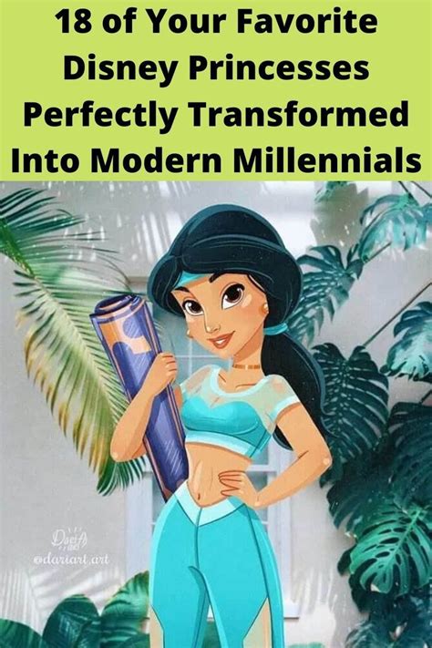 18 of your favorite disney princesses perfectly transformed into modern millennials in 2022