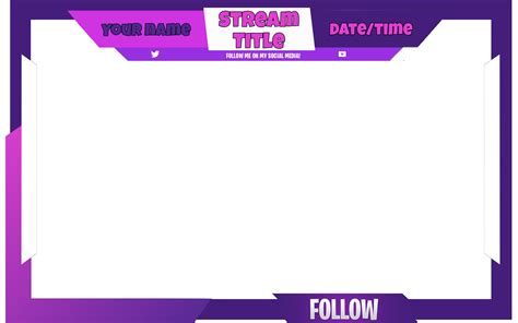 Twitch Overlay Template 3 Fortnite