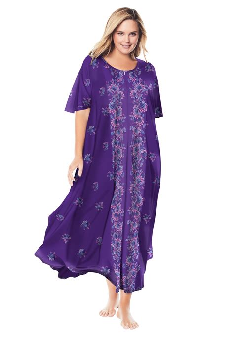 Only Necessities Only Necessities Womens Plus Size Sweeping Printed