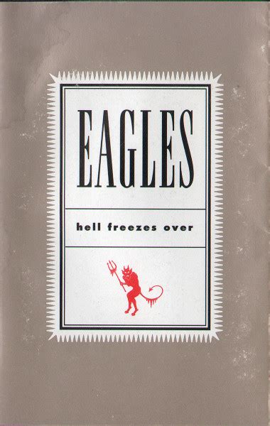 eagles hell freezes over 1994 cassette discogs