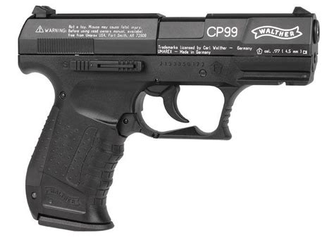 Walther Cp99 Co2 177 Air Pistol Black The Hunting Edge Country Sports