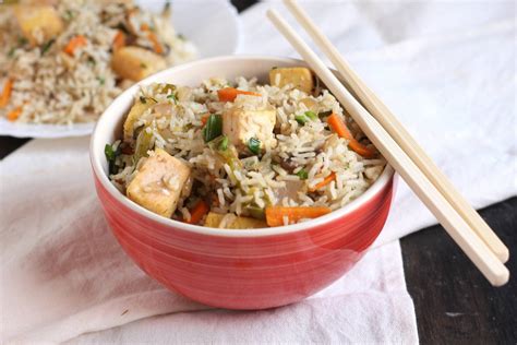 Tofu Fried Rice Recipe By Archanas Kitchen