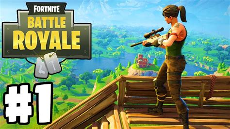 New Battle Royale Game Fortnite Battle Royale Gameplay Walkthrough Part 1 Youtube