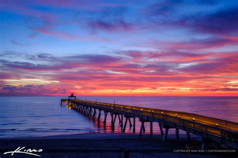 Deerfield Beach International Fishing Pier Entrance To The Pier Hdr