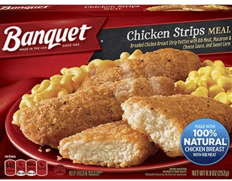 About 441000 Banquet Tv Dinners Got Recalled The Chicken Might Have